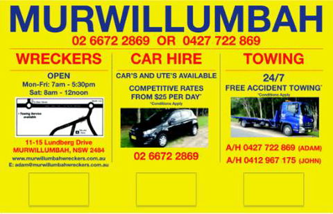 Murwillumbah Motor Wreckers - Click Find 2