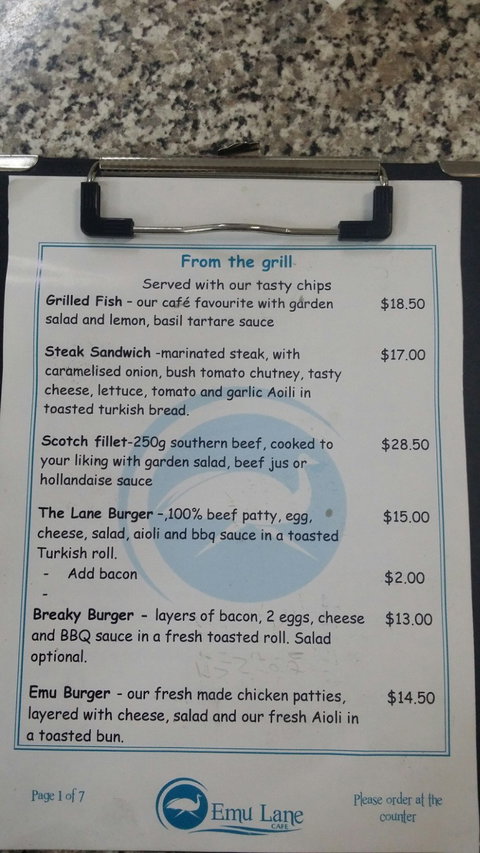 Emu Lane Cafe - Click Find 3