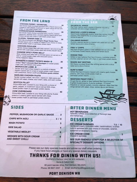 Southerlys Harbour View Bar & Restaurant - Bet 4u 4