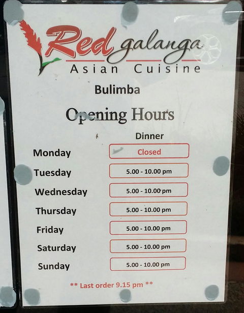 Red Galanga Asian Cuisine - Click Find 1