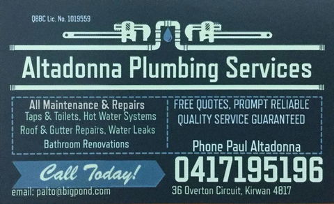 Altadonna Plumbing Service - Click Find 0