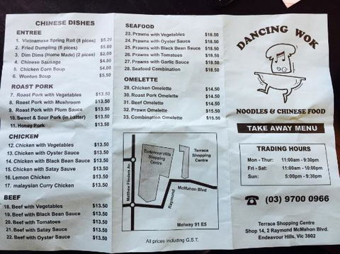 Dancing Wok - Click Find 0