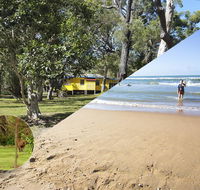 Yellow Cottage - bush and beach - Click Find