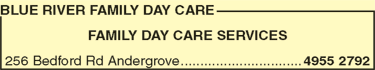 Blue River Family Day Care - Lawyer Find 2