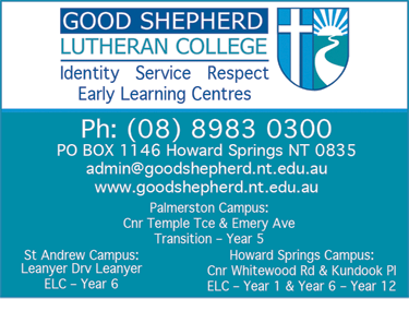 Good Shepherd Lutheran College NT - Click Find 5
