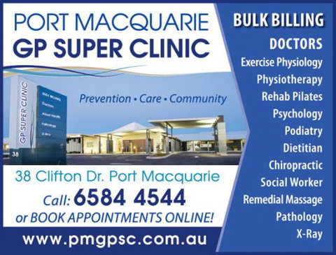 Port Macquarie GP Super Clinic - Bet 4u 1