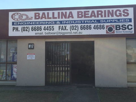 Ballina Bearing Supplies - Click Find 0