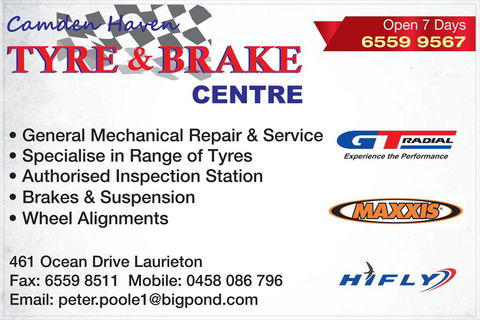 Camden Haven Tyre & Brake - DBD 1