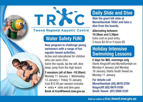 Tweed Regional Aquatic Centre Murwillumbah - Click Find 3