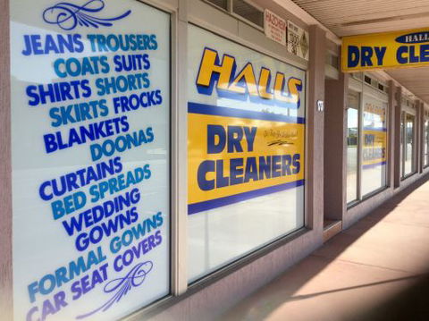 Halls Dry Cleaners - Click Find 1
