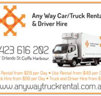 Anyway Car/Truck Rentals  Driver Hire - Click Find