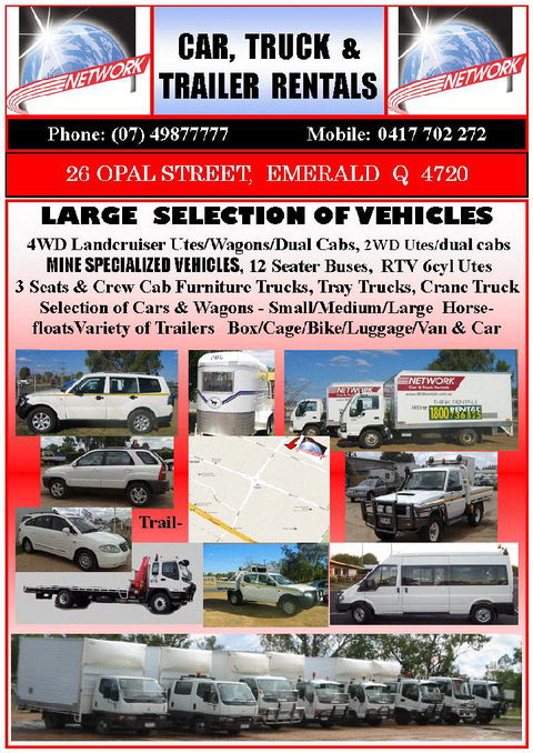Network–Car, Truck & Trailer Rentals - Click Find 10