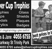 Silver Cup Trophies - Bet 4u