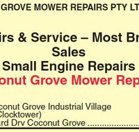 Coconut Grove Mower Repairs Pty Ltd - Bridge Guide