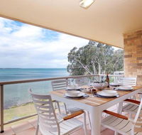 3 Pelican Sands 83 Soldiers Point Rd stunning waterfront unit with magical water views  air conditioning - DBD