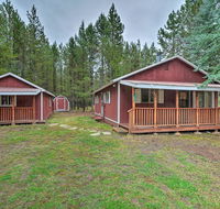 2 Cabins w/Snowmobile Parking 0.2mi to Lake