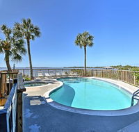 Beachfront Cedar Key Condo with Pool Spa and Views