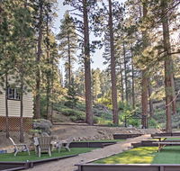 Big Bear Cabin with Hot Tub Sauna  Lawn Games