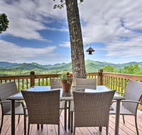 Burnsville Cottage with Deck  Blue Ridge Mtn Views