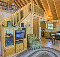 Cabin on 5 Private Acres with Grill Gazebo