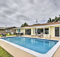 Canal Front Home with Pool about 1Mi to Cocoa Beach