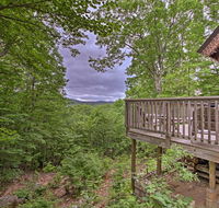 Conway Area Chalet with Mountain Views  Fire Pit