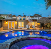 Custom Craftsman Home with Lagoon Pool  Spa home