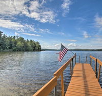Family Cabin with Beach Access on Panther Pond