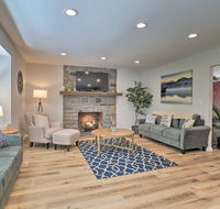 Forested Home with Patio Less Than 3Mi to Lake Fun