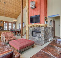 High-end summer/winter lodge on slopes of Alta