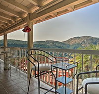 Hilltop Valley Center House with Balcony  Mtn Views