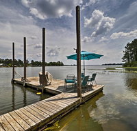 Home on Jordan Lake with Shared Dock and Boat Slip