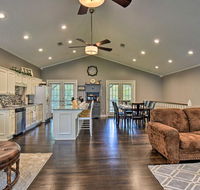 Hot Springs Home on Lake with Private Boat Dock