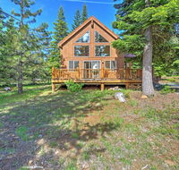 Klamath Falls Cabin with Patio  Mountain Views