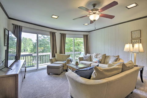 Lake & Golf Retreat With Dock & 2 Luxe Decks! - Bridge Guide 3