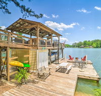 Lake Martin Cabin with Luxury Dock  Kayaks