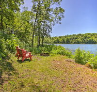 Lakefront Brandon Home with Fire Pit Deck  Dock