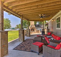 Lakefront Retreat with Private Dock  Bar Hut