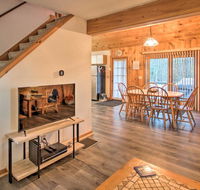 Lakeview Forest Cabin with Deck Walk to Beach