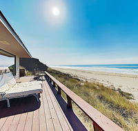 Large Beachfront Home w/ Wraparound Deck home