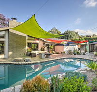 Luxury Oasis with Hot Tub Fire Pit and Pavilion