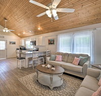 Pet-Friendly Oak Island Home Steps to Ocean Shore