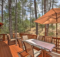 Prescott Cabin with Beautiful Forest Views  Deck