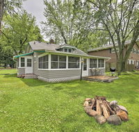 Quaint Cottage with Porch - Steps to Lake and Beach
