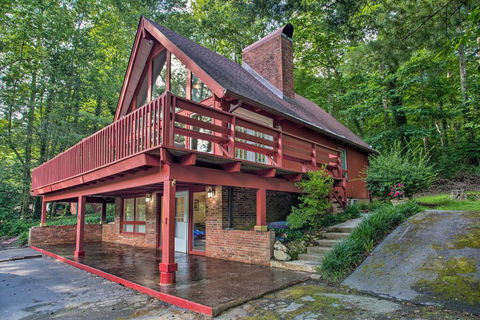 Saluda Cabin With Deck Situated On Lake Hosea! - Bridge Guide 2